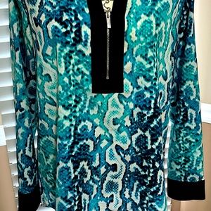 Calvin Klein vibrant snake print tunic